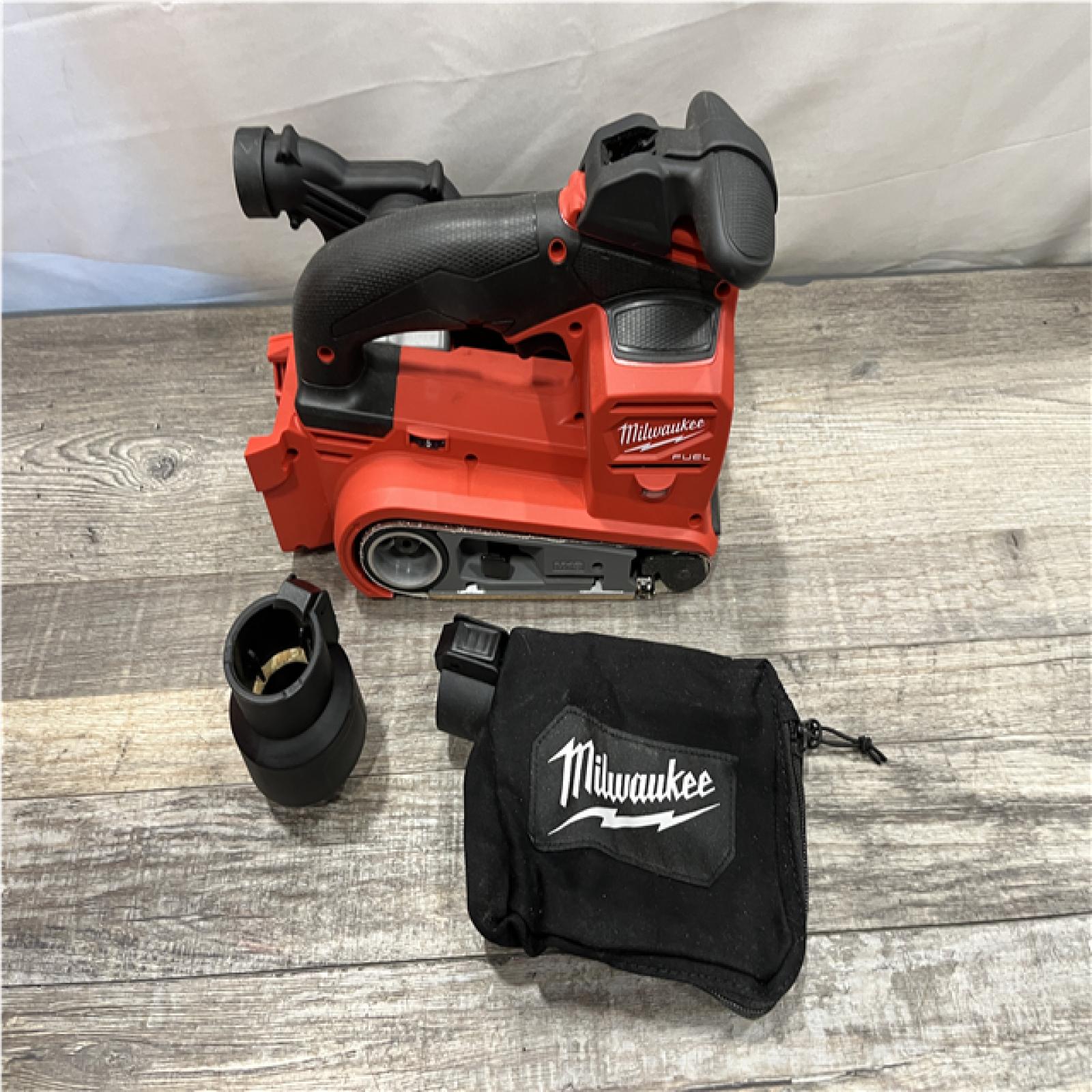 AS-IS Milwaukee FUEL 18-Volt Lithium-Ion Cordless Belt Sander (Tool-Only)