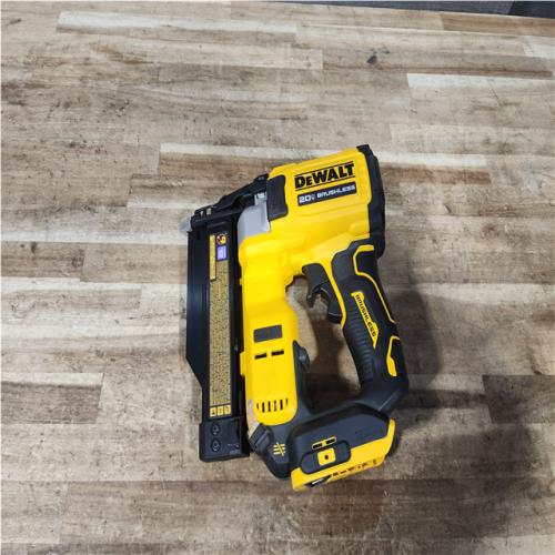 Houston Location AS-IS DEWALT Cordless 18-Gauge Narrow Crown Stapler (Tool Only)