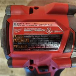 HOUSTON LOCATION - AS-IS Milwaukee FUEL GEN-2 18V Lithium-Ion Mid Torque Brushless Cordless 3/8 in. Impact Wrench with Friction Ring (Tool-Only)