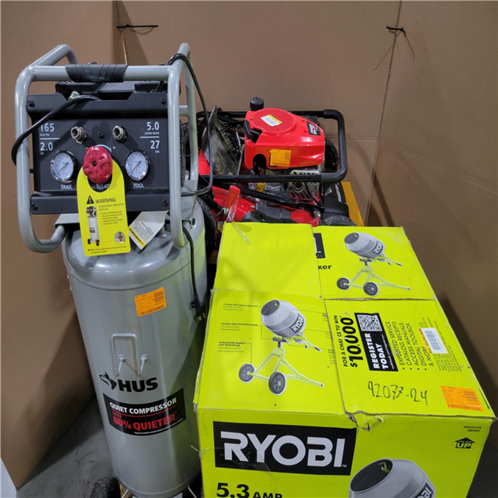 CALIFORNIA AS-IS OUTDOOR POWER EQUIPMENT