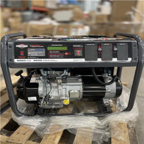 DALLAS LOCATION- AS-IS BRIGGS & STRATTON 6 250 WATT GAS POWERED GENERATOR W/ OHV ENGINE