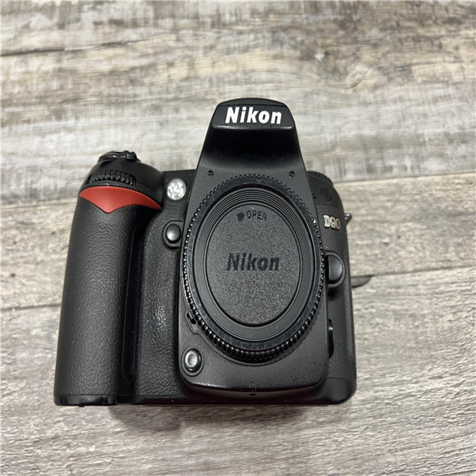 AS-IS Nikon D90 12.3MP Digital SLR Camera Body