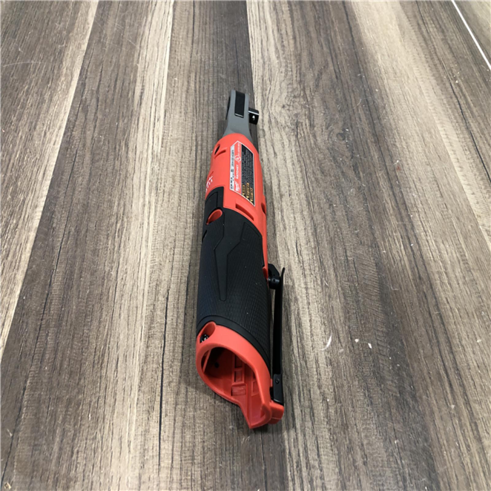 AS-IS Milwaukee FUEL 12-Volt Lithium-Ion Brushless Cordless High Speed 3/8 in. Ratchet (Tool-Only)