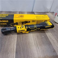 AS-IS  DELWAT  ATOMIC 20V MAX Cordless 3/8 in. Ratchet (Tool Only)