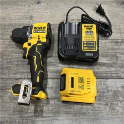 AS-IS DEWALT Atomic 20V Lithium-Ion Cordless Compact 1/2 in. Drill/Driver Kit