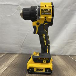 AS-IS DEWALT Atomic 20V Lithium-Ion Cordless Compact 1/2 in. Drill/Driver Kit