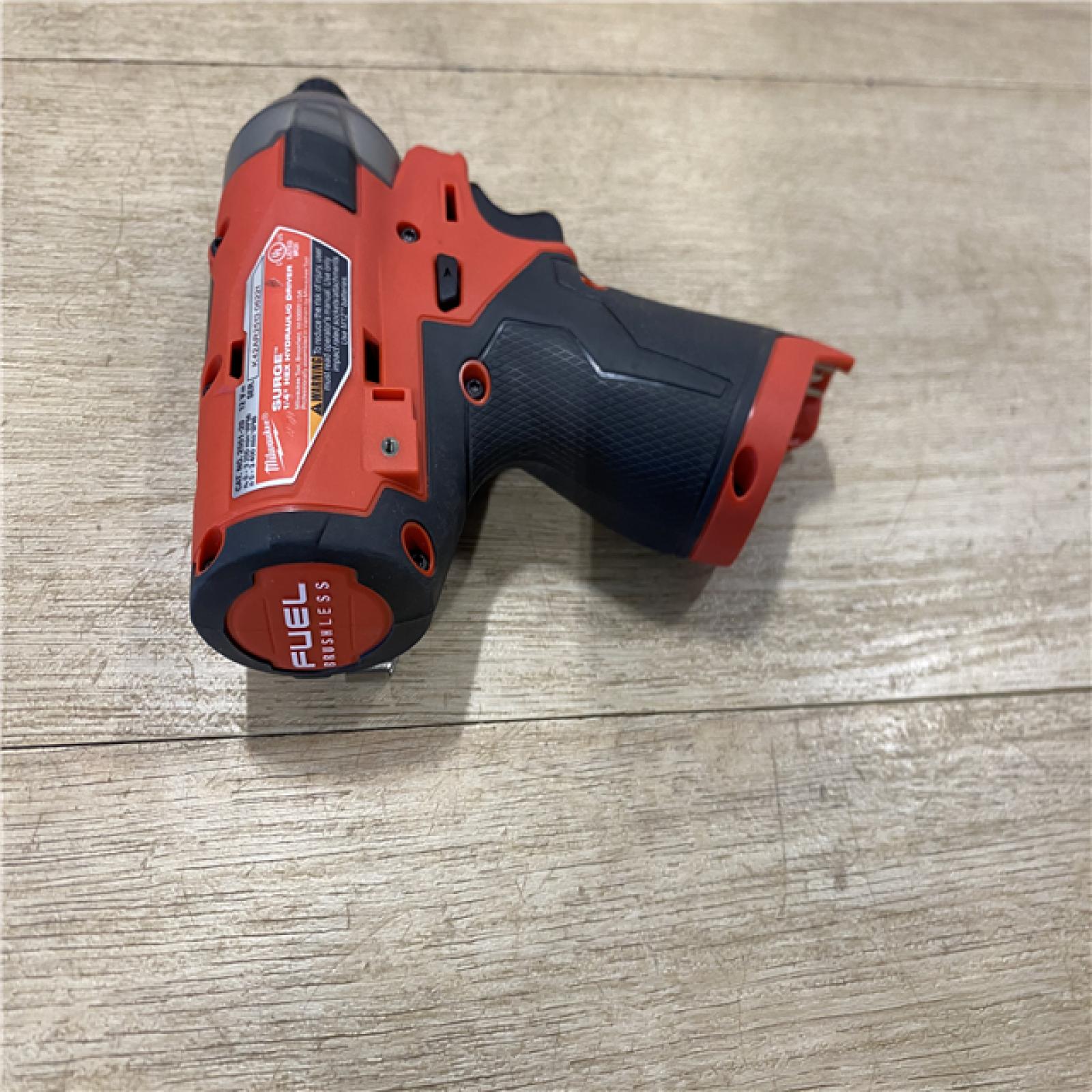 AS-IS Milwaukee FUEL SURGE 12V Lithium-Ion Brushless Cordless 1/4 in. Hex Impact Driver Compact Kit