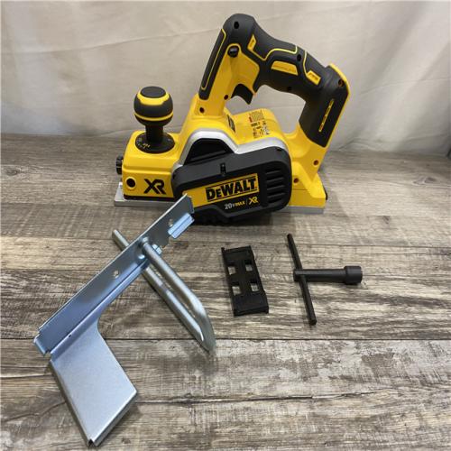 AS-IS DEWALT 20V MAX XR Cordless Brushless 3-1/4 in. Planer (Tool Only)