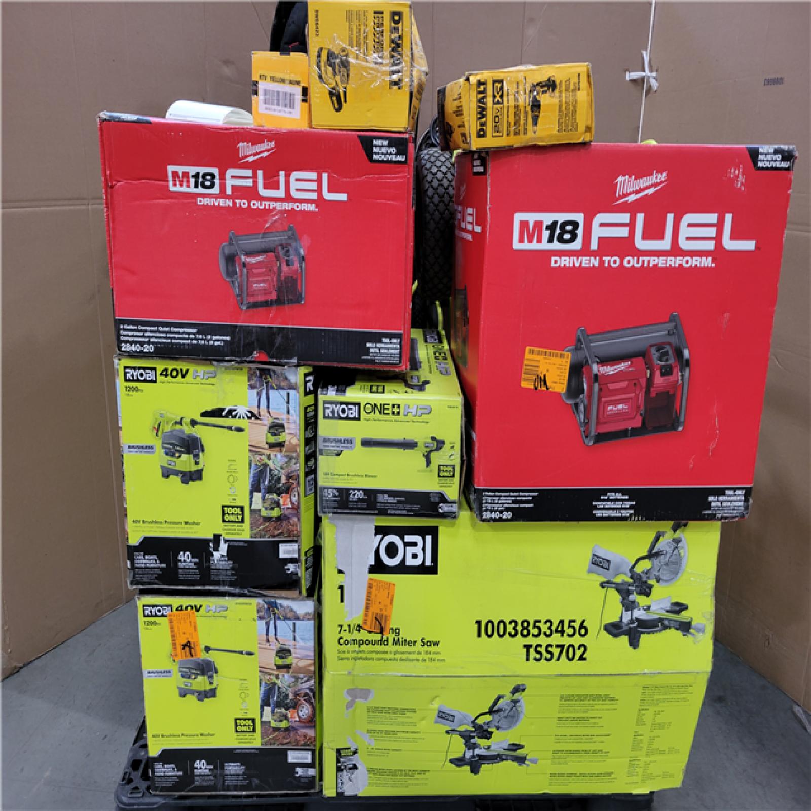 CALIFORNIA AS-IS TOOL PALLET