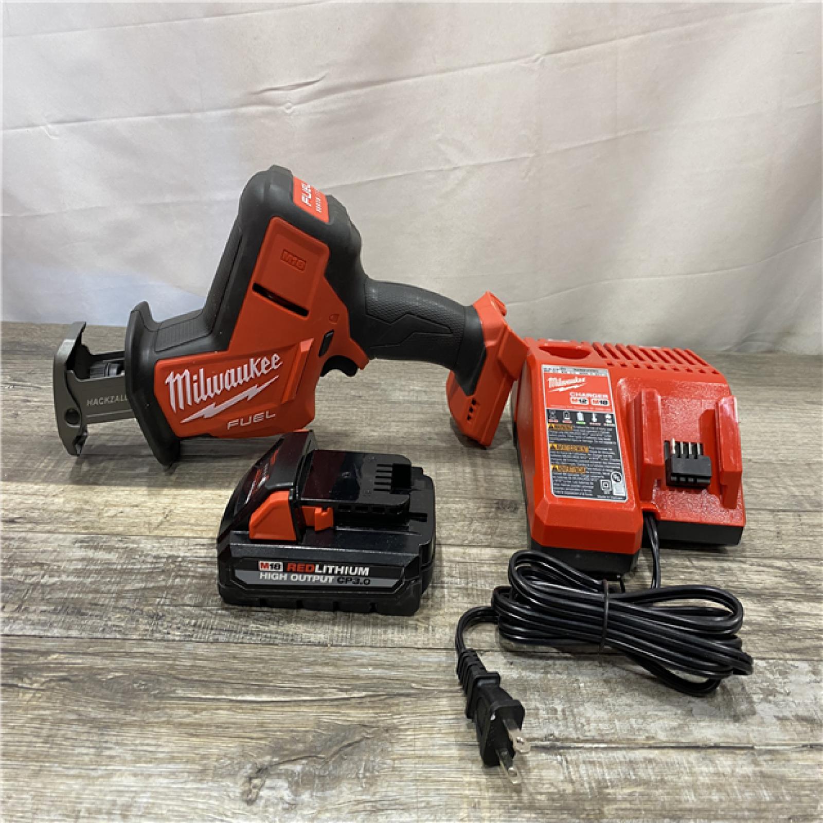 AS-IS Milwaukee FUEL 18V Lithium-Ion Brushless Cordless HACKZALL Reciprocating Saw Kit