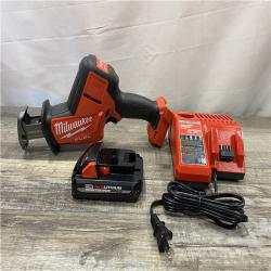 AS-IS Milwaukee FUEL 18V Lithium-Ion Brushless Cordless HACKZALL Reciprocating Saw Kit