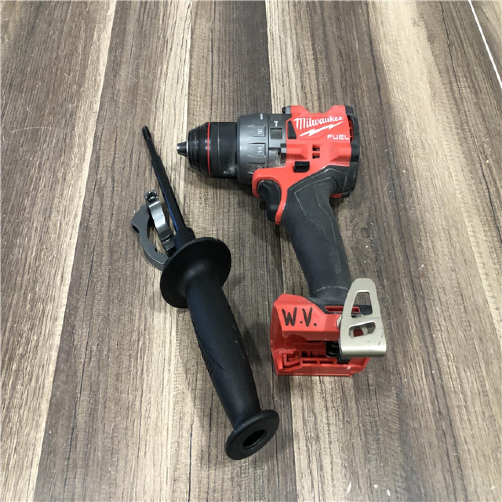 AS-IS Milwaukee FUEL 18V Lithium-Ion Brushless Cordless 1/2 in. Hammer Drill/Driver (Tool-Only)