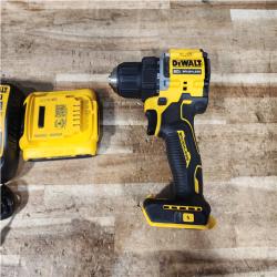 HOUSTON LOCATION - AS - IS DEWALT Atomic 20V Lithium-Ion Cordless Compact 1/2 in. Drill/Driver Kit