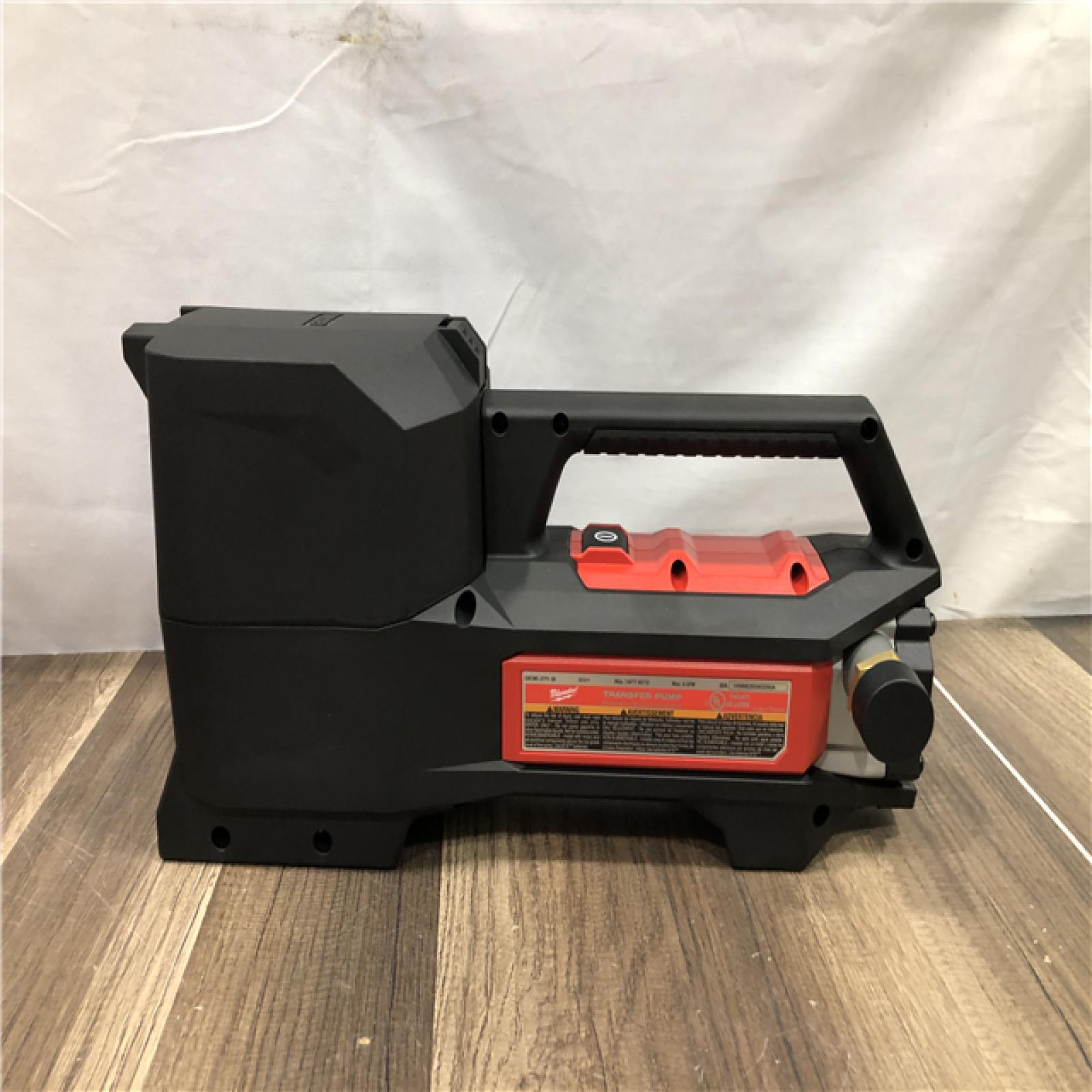 AS-IS Milwaukee M18 18-Volt 1/4 HP Lithium-Ion Cordless Transfer Pump (Tool Only)