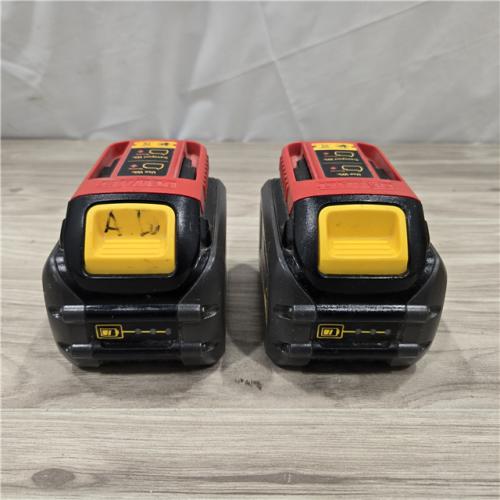 AS-IS DEWALT FLEXVOLT 20-Volt/60-Volt MAX Lithium-Ion 6.0Ah Battery Pack (2-Pack)