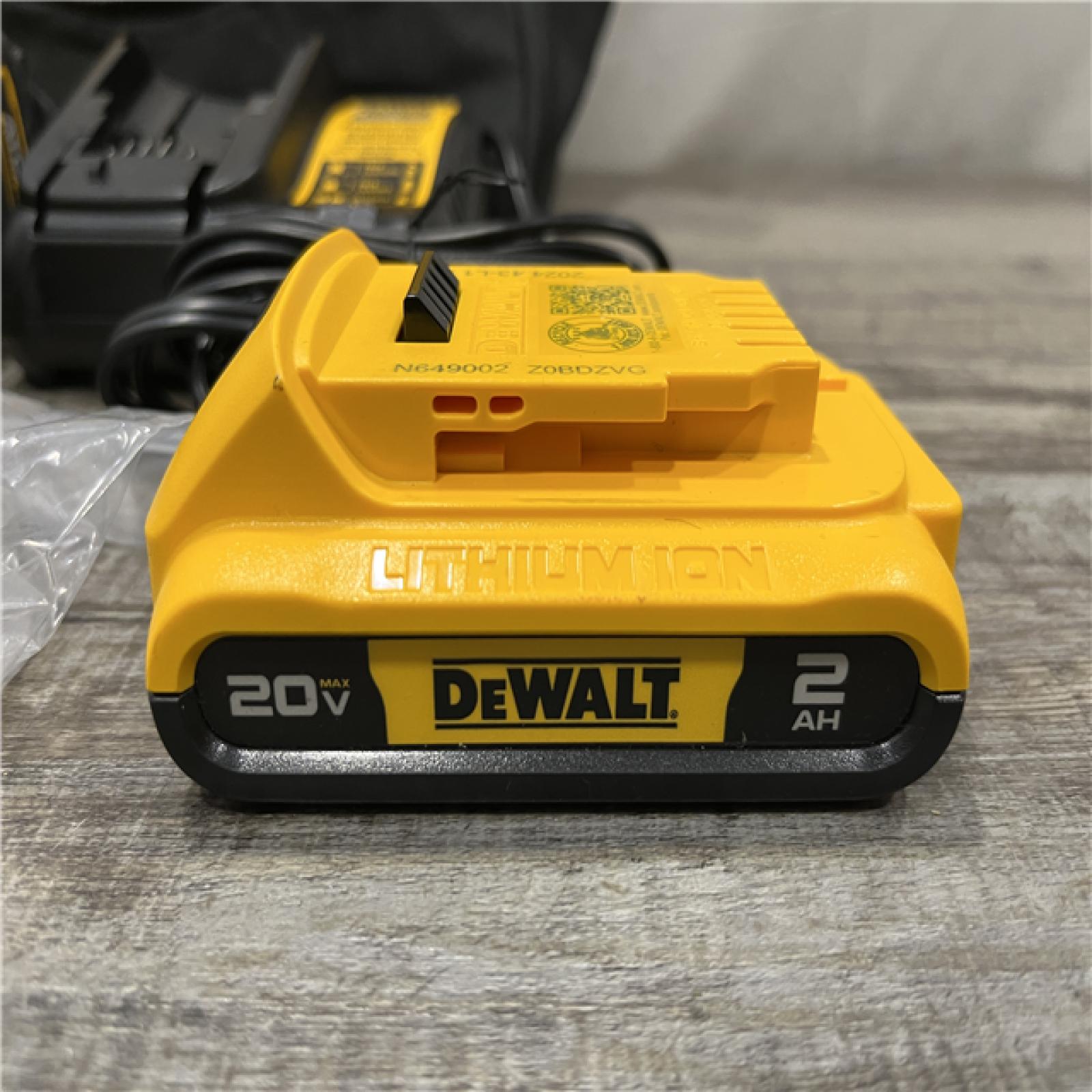 AS-IS DEWALT Atomic 20V Lithium-Ion Cordless Compact 1/2 in. Drill/Driver Kit