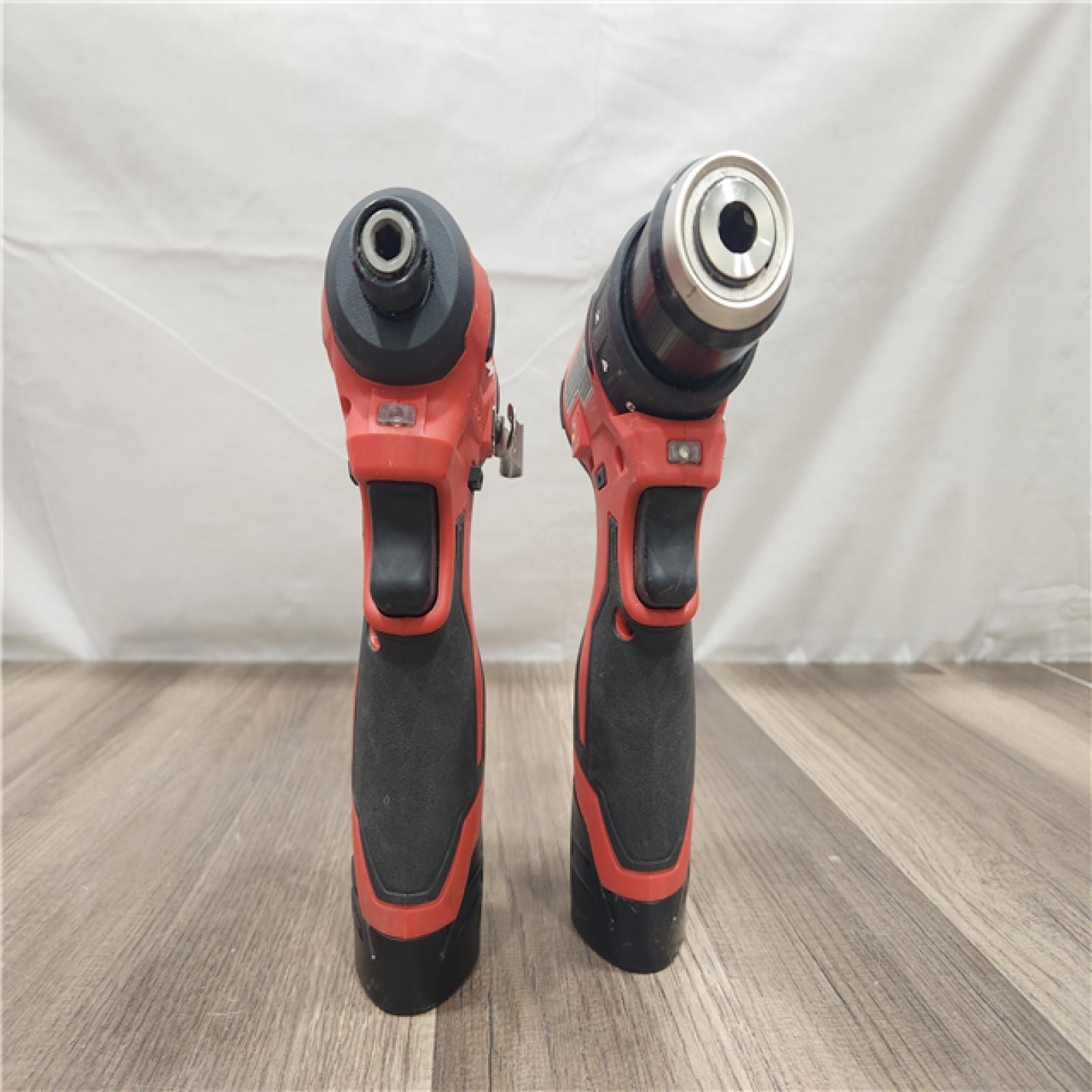 AS-IS- Milwaukee M12 Cordless Brushless 2 Tool Combo Kit