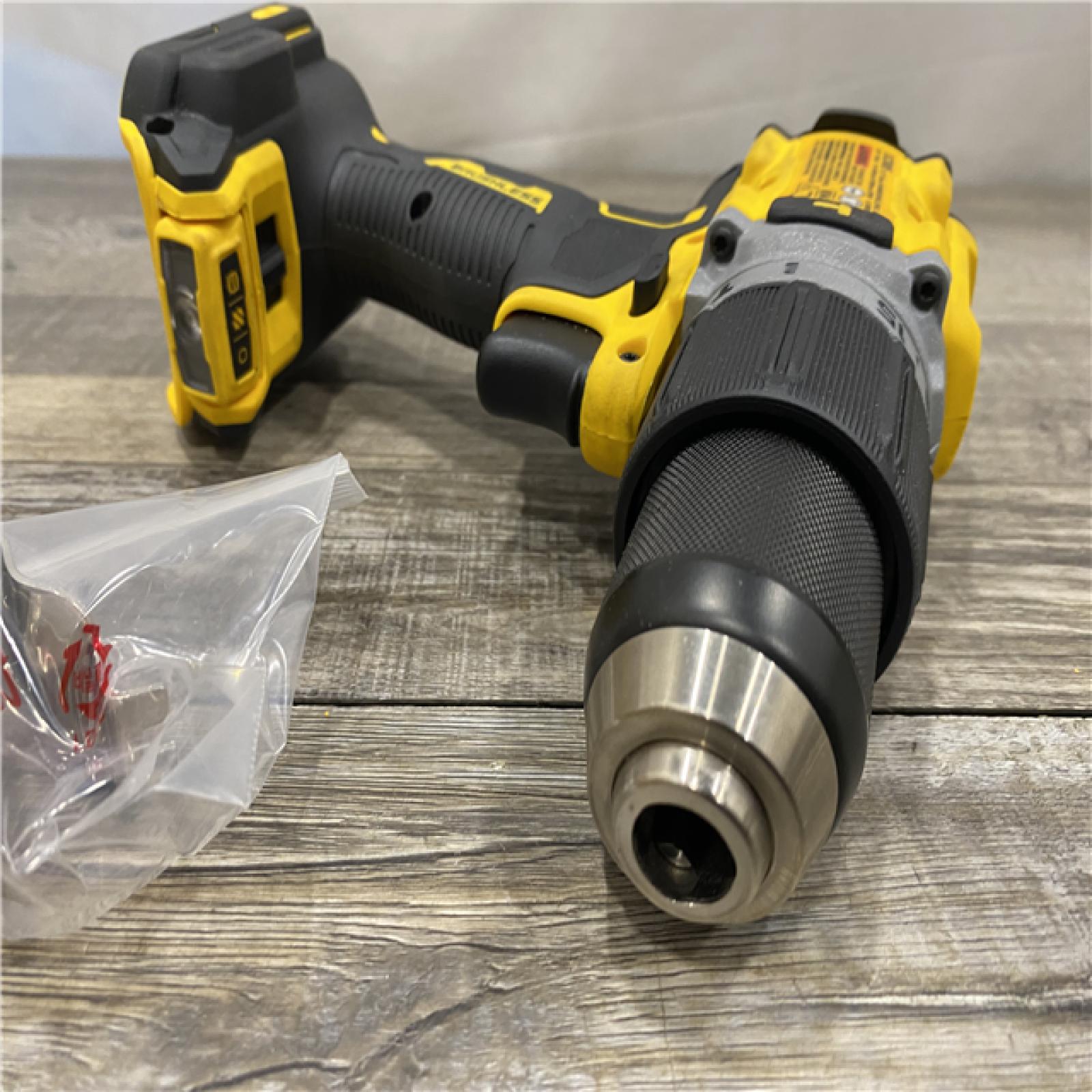 AS-IS DEWALT 20V Compact Cordless 1/2 in. Hammer Drill (Tool-Only)