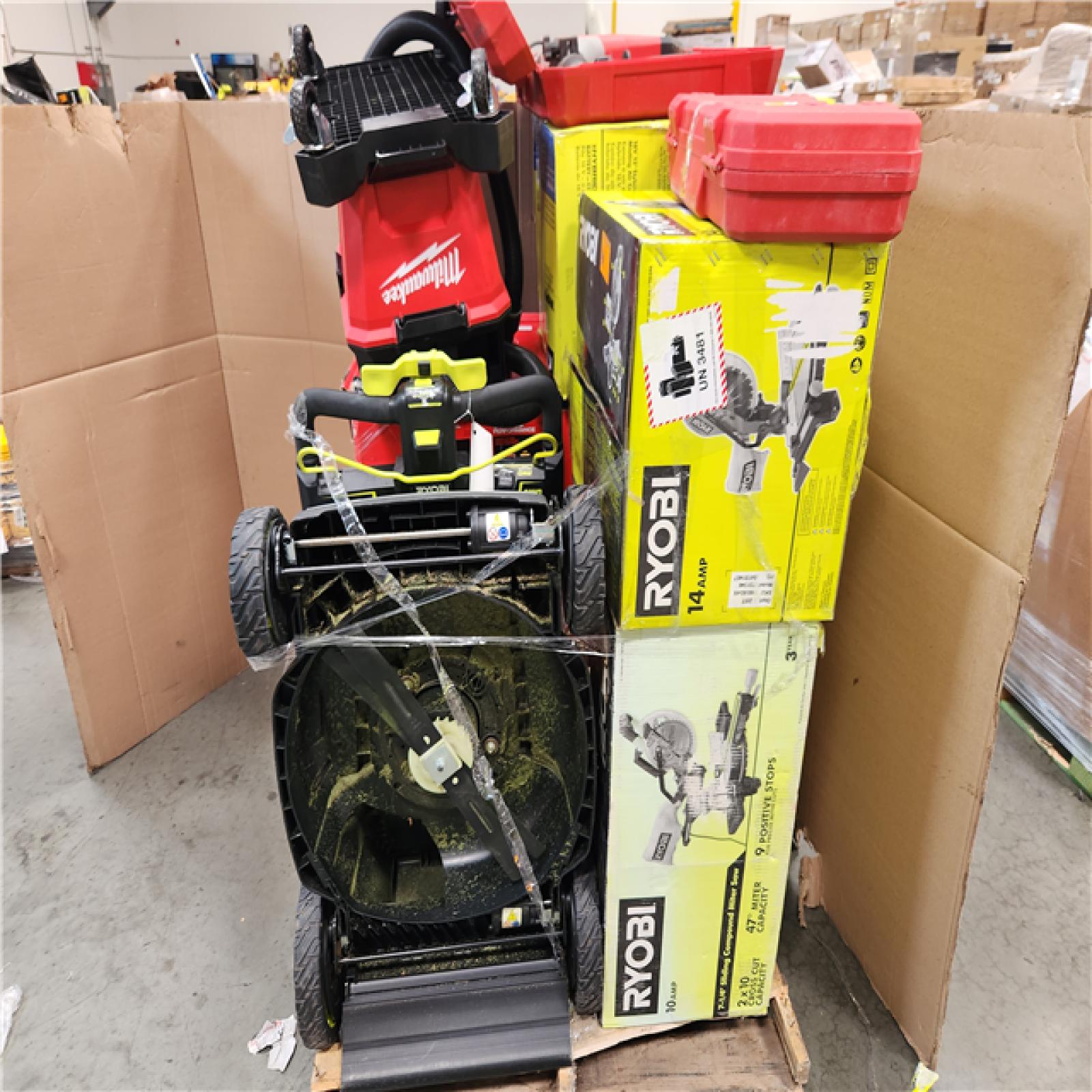 CALIFORNIA AS-IS TOOL PALLET