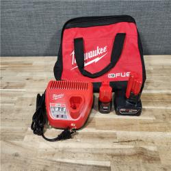 HOUSTON LOCATION - AS-IS (APPEARS LIKE NEW) Milwaukee  FUEL 12-Volt Lithium-Ion Brushless Cordless Hammer Drill and Impact Driver Combo Kit