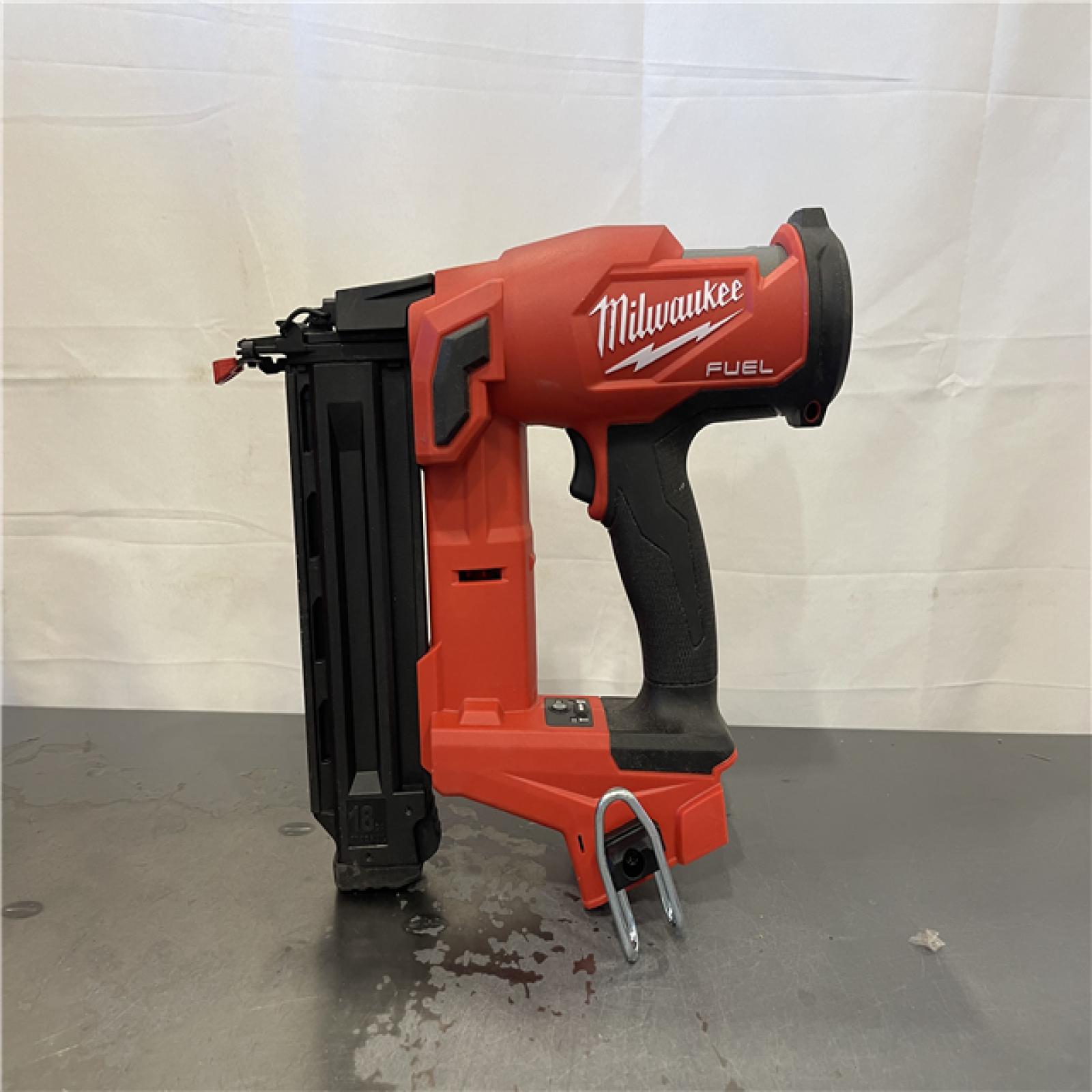 AS-IS- Milwaukee M18 FUEL 18 Gauge Brad Nailer (TOOL ONLY)