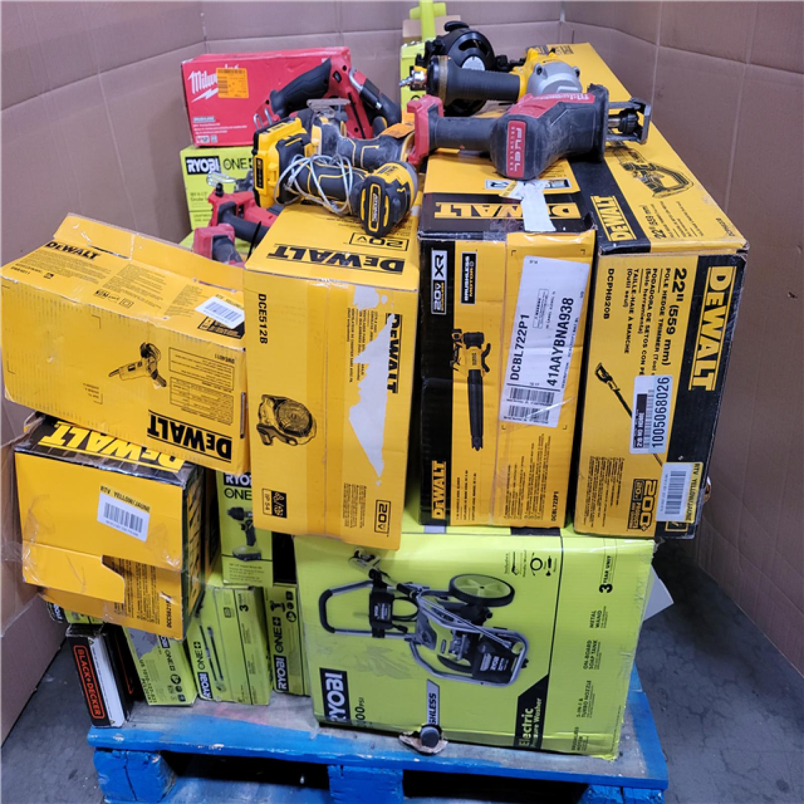 CALIFORNIA AS-IS TOOL PALLET