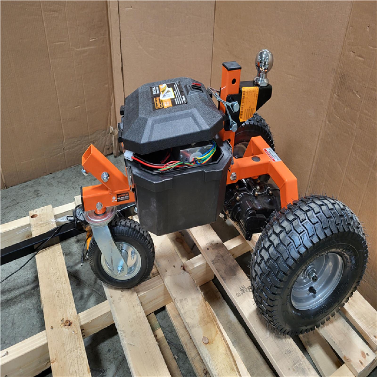 CALIFORNIA AS-IS 2800 lb. Electric Trailer Dolly Universal Hitch