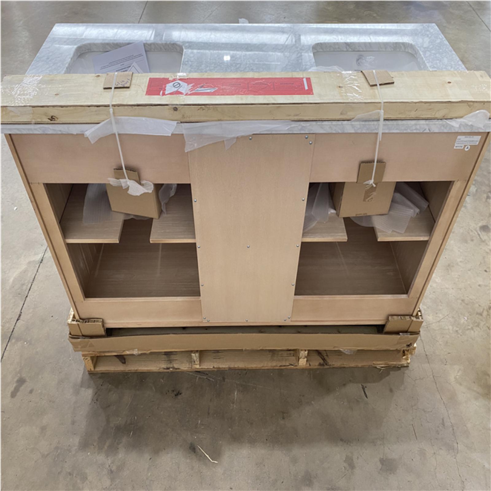 Houston Location - AS-IS home improvement pallet NANTERRE 61 IN VANITY