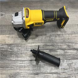 AS-IS DEWALT 20-Volt MAX Cordless Brushless 4-1/2 in. Angle Grinder with Slide Switch (Tool Only)