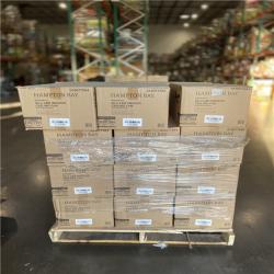 DALLAS LOCATION - Hampton Bay Rothley II 52 in. Indoor LED Matte Black Ceiling Fan with Light Kit (24 UNITS)