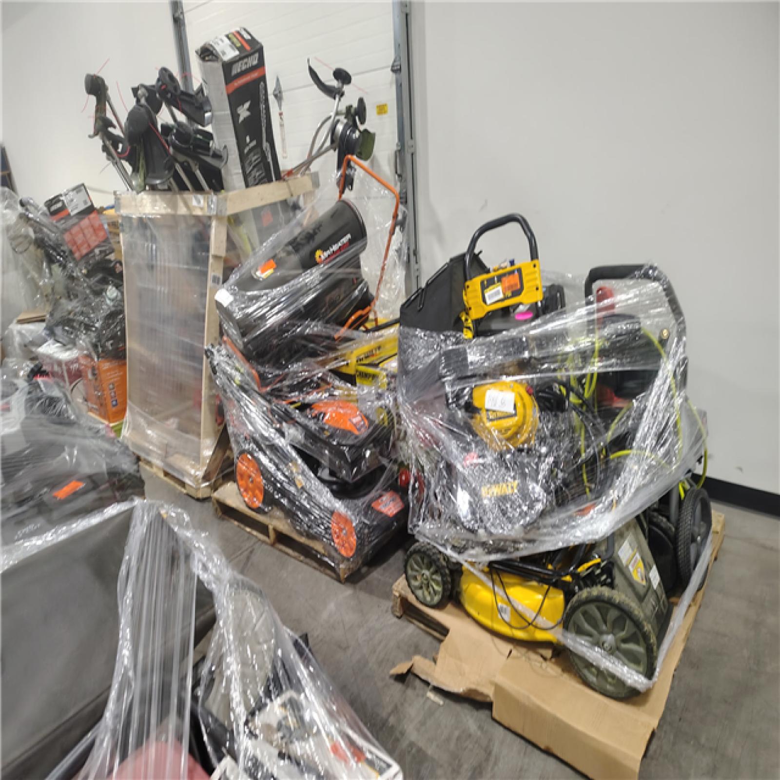 Pittston Location As-Is Outdoor Power Equipment Partial Truckload (10 Pallets) 9411-B