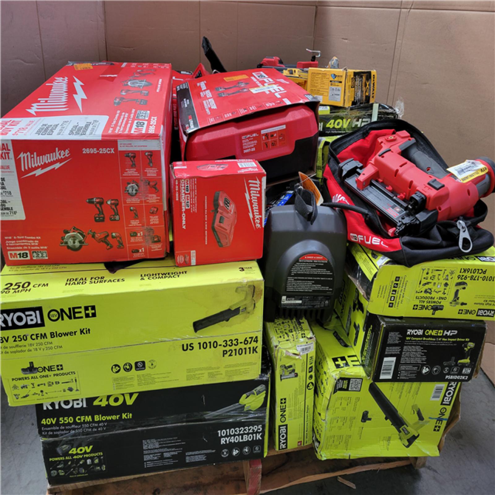 CALIFORNIA AS-IS TOOL PALLET