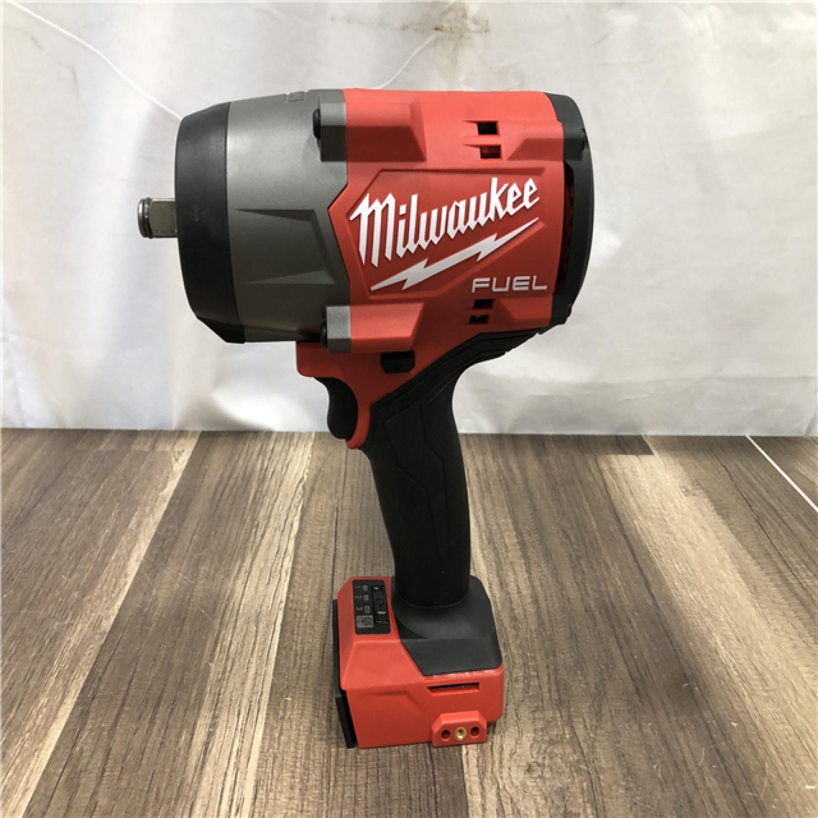 AS-IS Milwaukee FUEL 18V Lithium-Ion Brushless Cordless 1/2 in. Impact Wrench with Friction Ring (Tool-Only)
