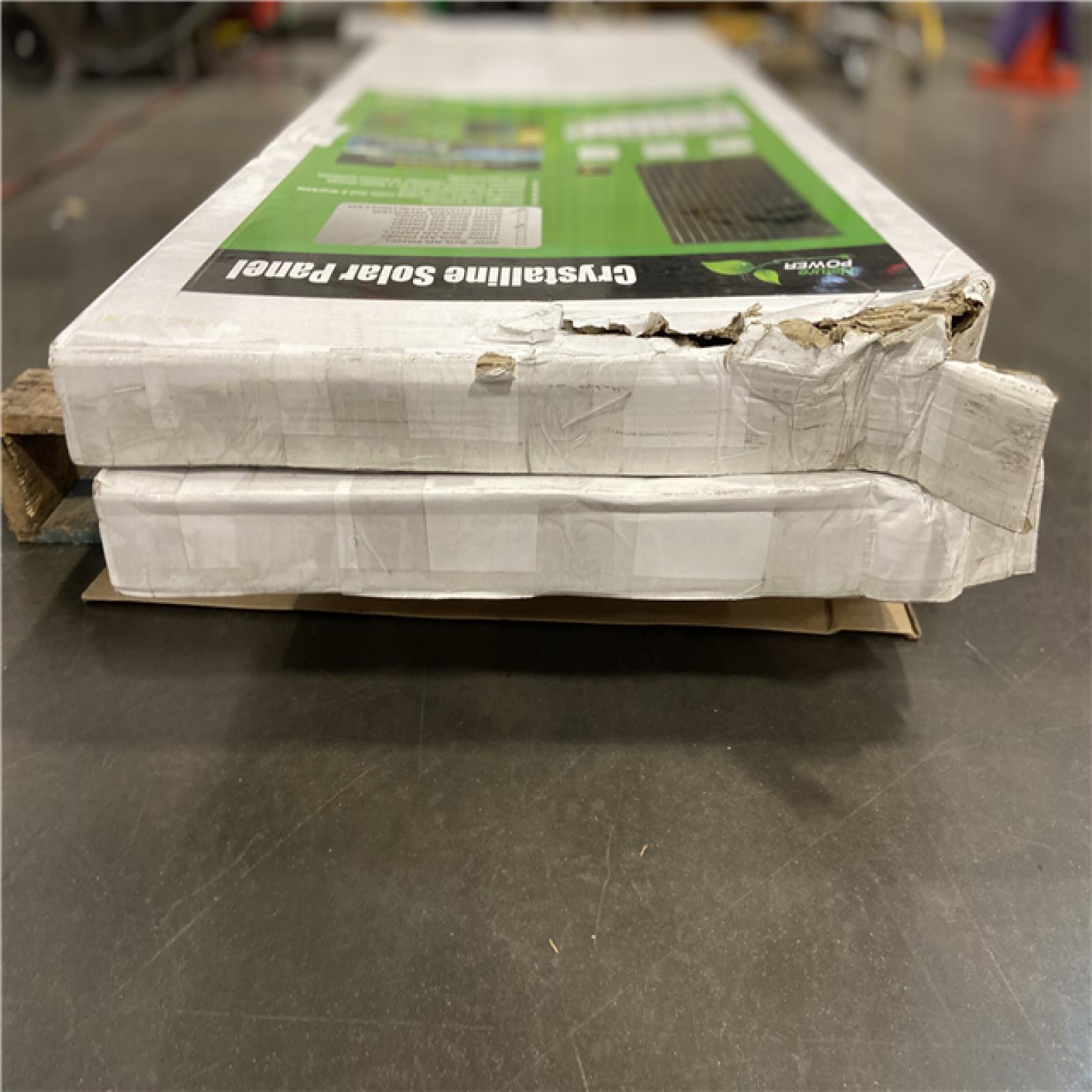 DALLAS LOCATION - 12V CRYSTALLINE SOLAR PANEL - 2 UNITS