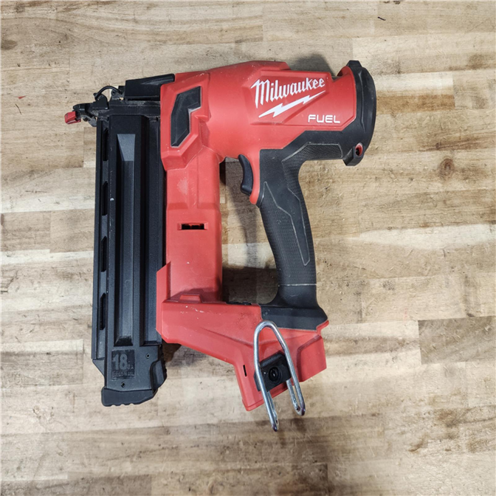 HOUSTON LOCATION - AS-IS Milwaukee FUEL 18-Volt Lithium-Ion Brushless Cordless Gen II 18-Gauge Brad Nailer (Tool-Only)