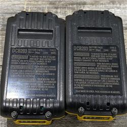 AS-IS DEWALT ATOMIC 20-Volt MAX Lithium-Ion Cordless Combo Kit