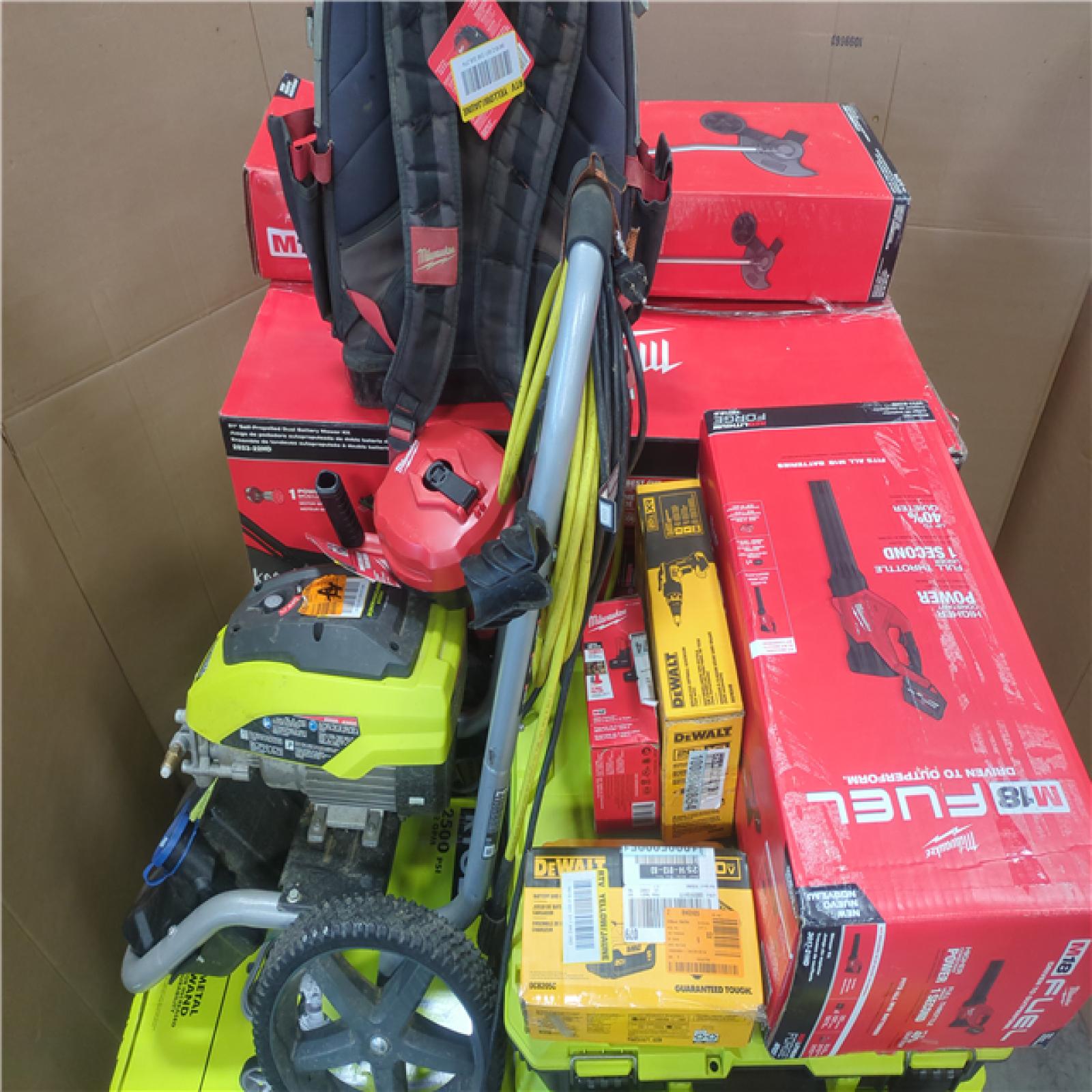 CALIFORNIA AS-IS TOOL PALLET