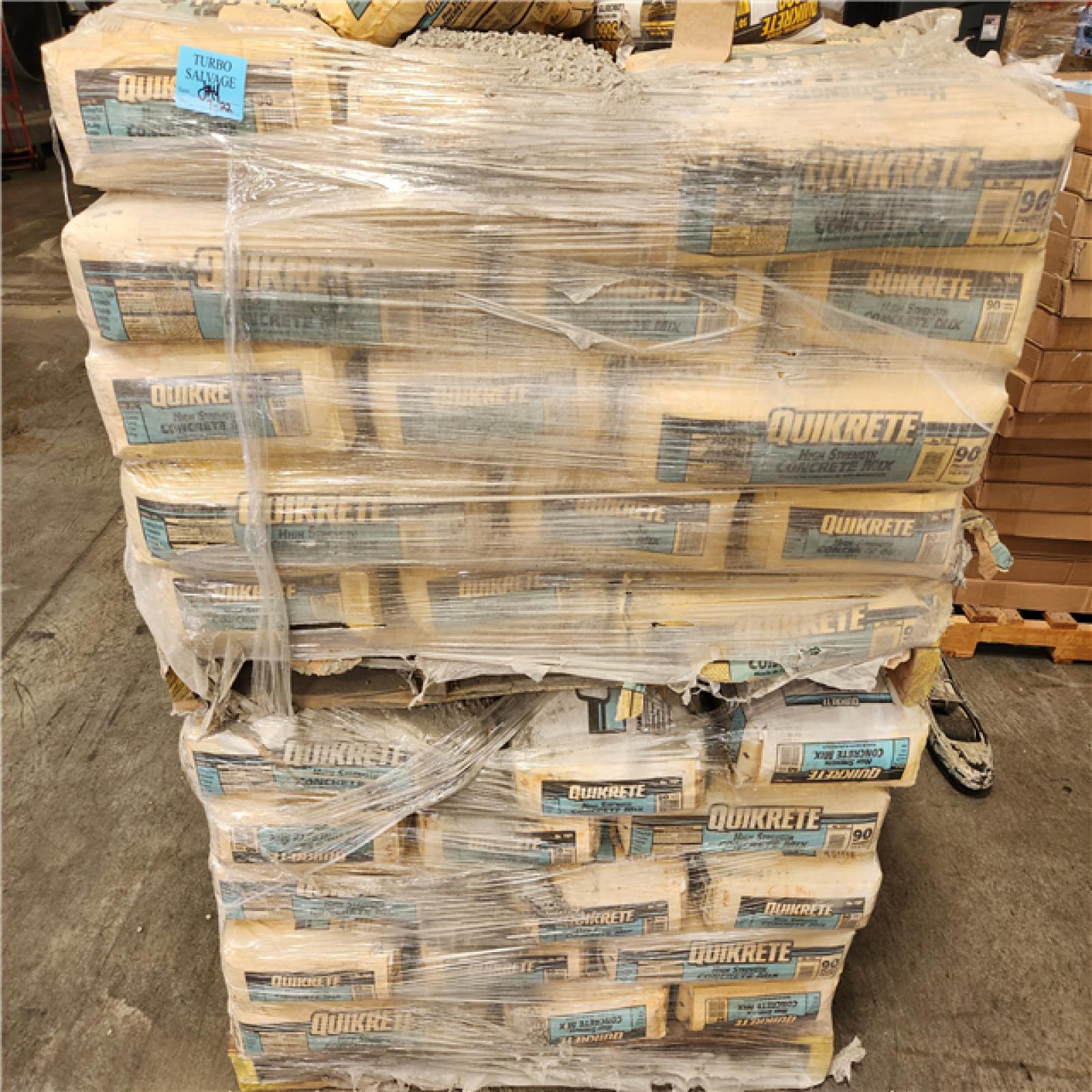 Phoenix AS-IS Quikrete 90 lb. Concrete Mix Pallet (70 Bags)