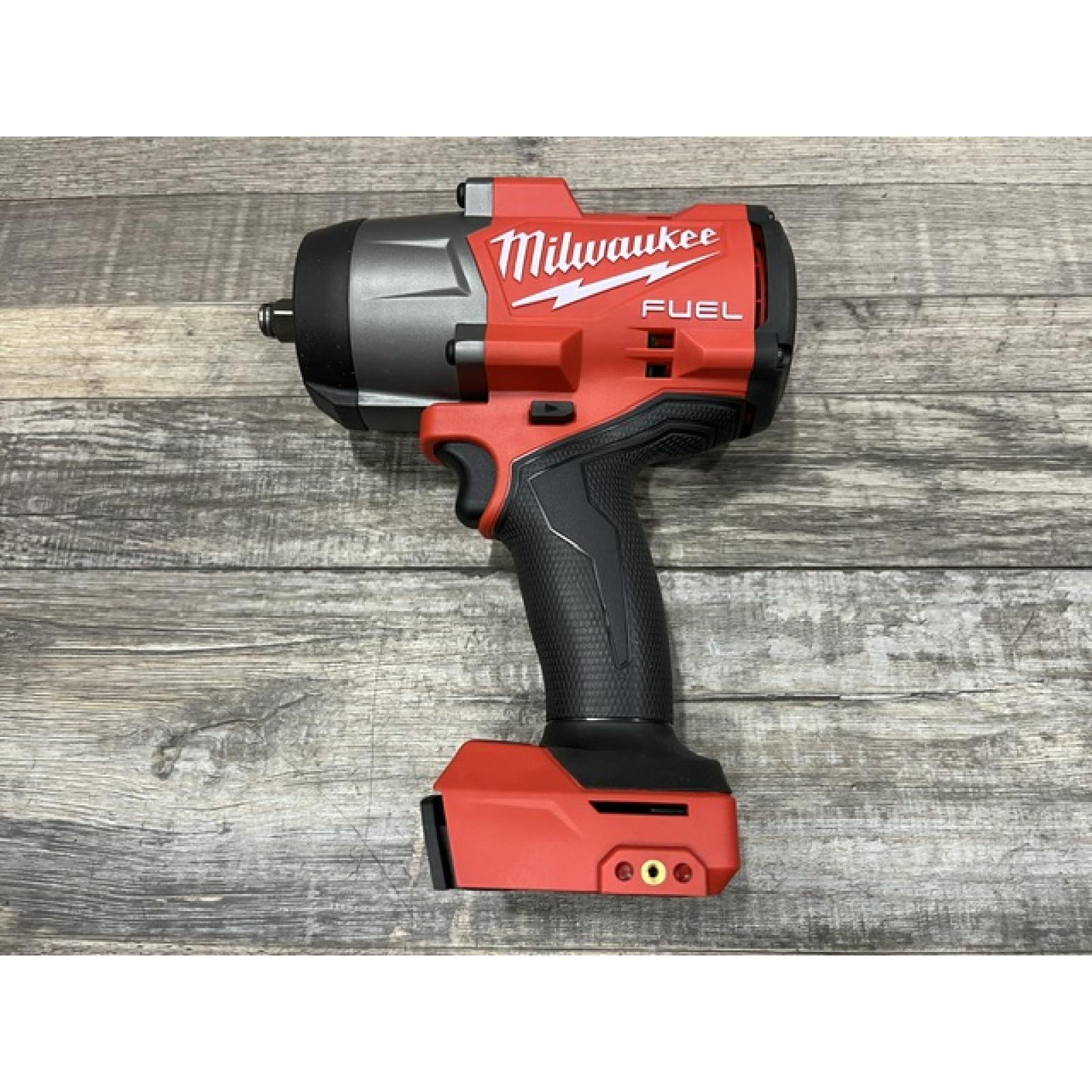AS-IS Milwaukee FUEL 18V Lithium-Ion Brushless Cordless 1/2 in. Impact Wrench with Friction Ring (Tool-Only)