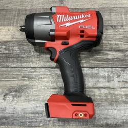 AS-IS Milwaukee FUEL 18V Lithium-Ion Brushless Cordless 1/2 in. Impact Wrench with Friction Ring (Tool-Only)
