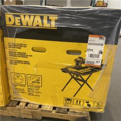NEW- DeWALT D36000S 10 Professional Heavy Duty Wet Tile Saw Attachment W/ Stand