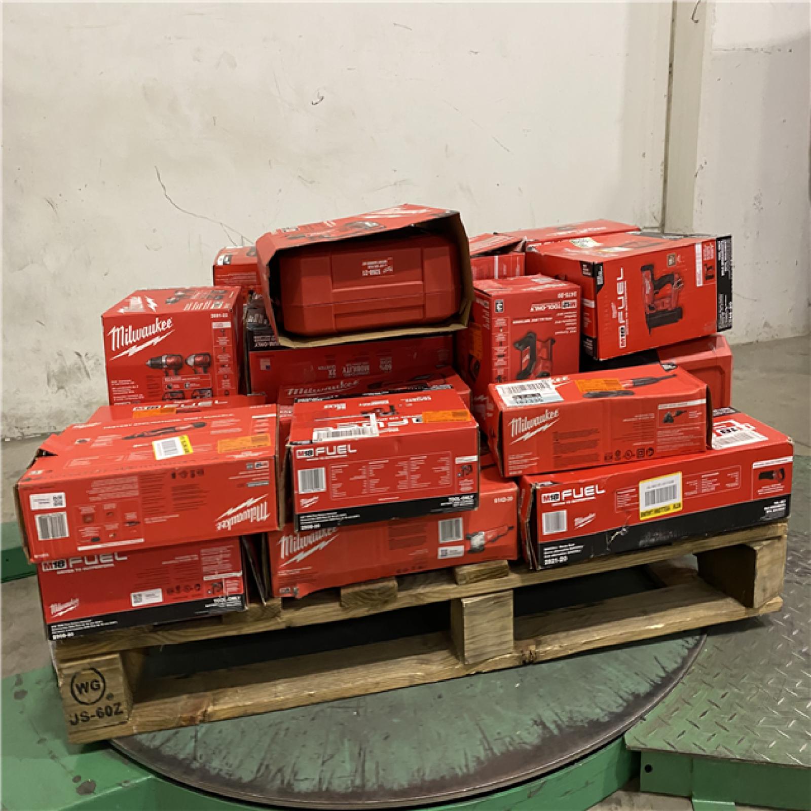 Dallas Location - As-Is MILWAUKEE Tool Pallet