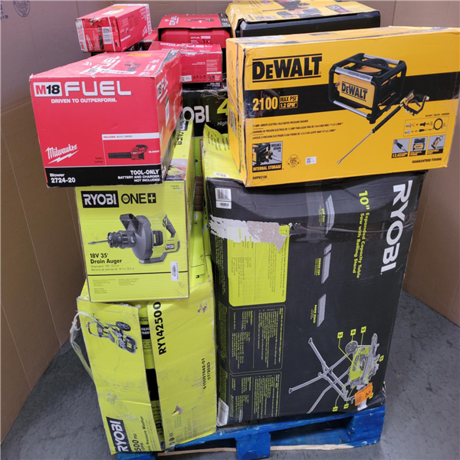 CALIFORNIA AS-IS TOOL PALLET