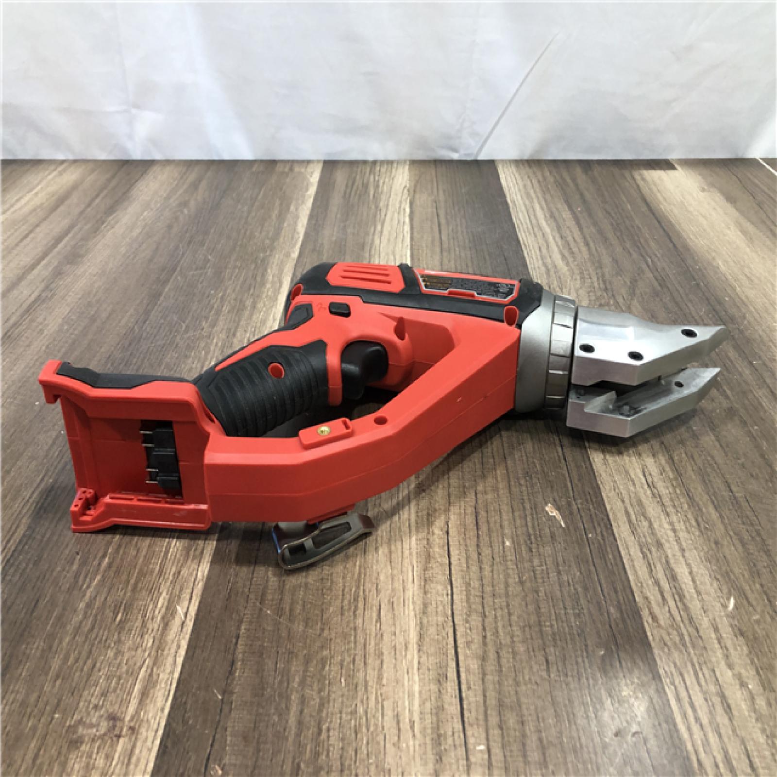 AS-IS Milwaukee 18-Volt Lithium-Ion Cordless 18-Gauge Double Cut Metal Shear (Tool-Only)