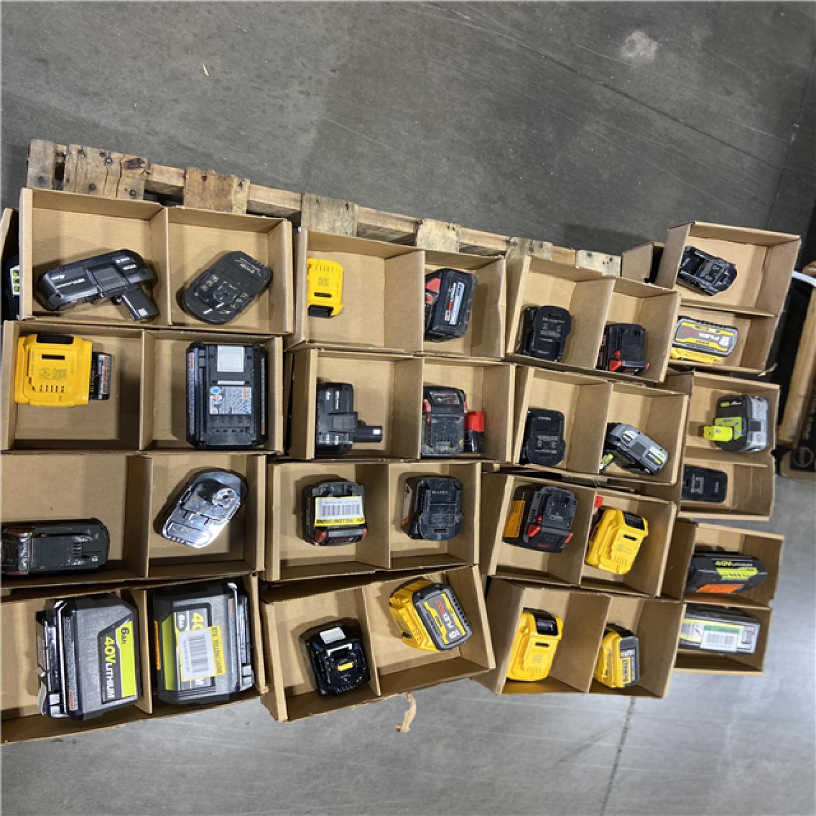 DALLAS LOCATION - AS-IS BATTERY PALLET