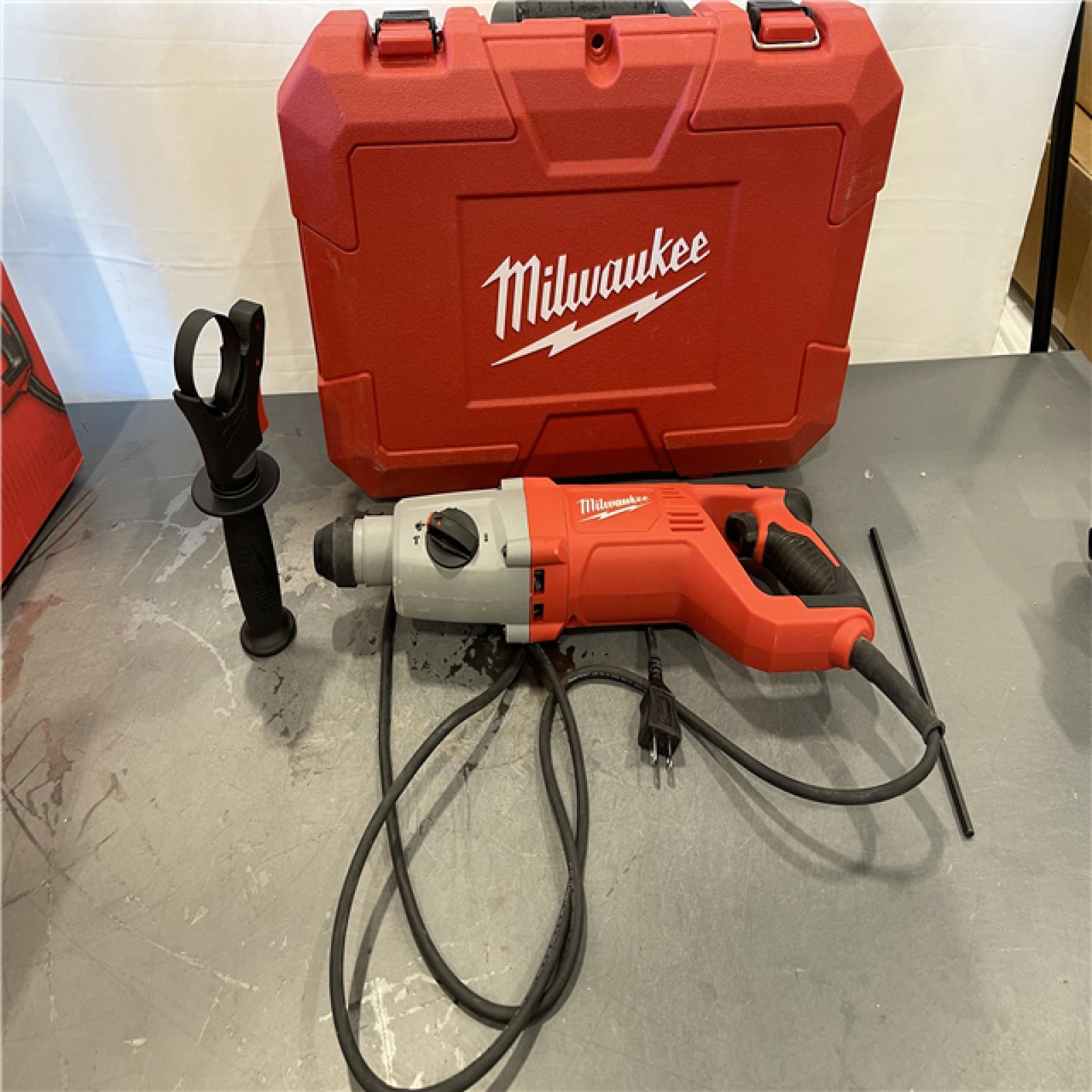 AS-IS - Milwaukee 8 Amp Corded 1 in. SDS D-Handle Rotary Hammer