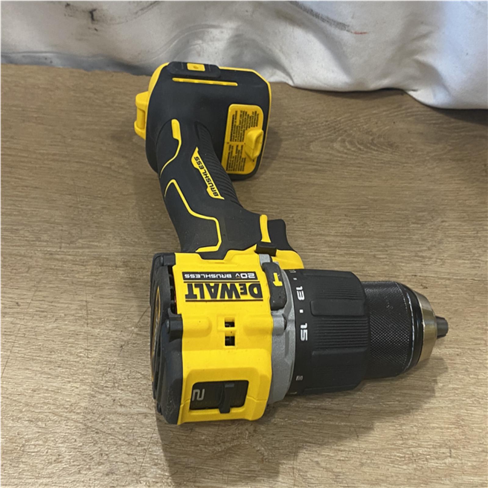 AS-IS DEWALT ATOMIC 20V Lithium-Ion Cordless 1/2 in. Hammer Drill Kit