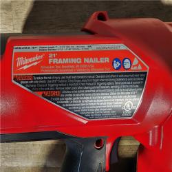 HOUSTON LOCATION - AS-IS (APPEARS LIKE NEW) Milwaukee 2744-20 M18 FUEL 3-1/2 in. 18V 21-Degree Lithium-Ion Brushless Cordless Framing Nailer (Tool-Only)