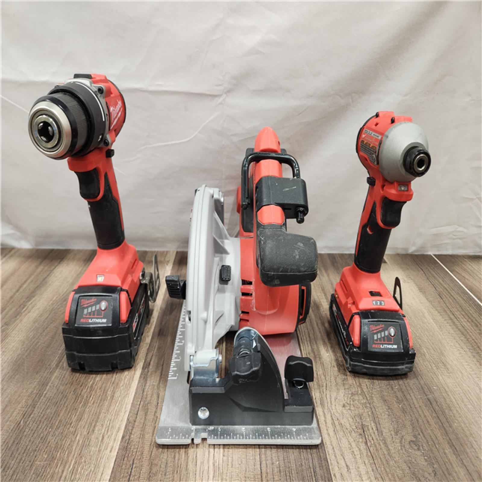 AS-IS- Milwaukee M18 4-Tool Combo Kit