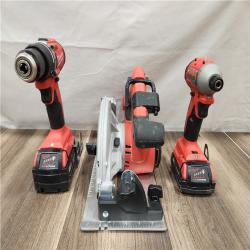 AS-IS- Milwaukee M18 4-Tool Combo Kit